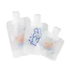 Bolsa de viaje portátil con boquilla de succión Spot Flip de 30 ml y subbolsa para cosméticos de 100 ml.
