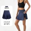 Nueva Falda Deportiva de Secado Rápido para Verano, Yoga, Fitness, Estilo Dulce y Picante, Estilo Hada de Alta Gama, Ultracorta con Cintura Alta y Alta Elasticidad para Prevenir la Exposición