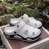 Pantuflas transpirables de suela gruesa para hombre 2026 verano nuevo para interior baño antideslizantes para exteriores resistentes al desgaste sandalias de punta cerrada de EVA para hombre