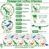 Nuevo Tema de Animales de Dibujos Animados de la Jungla de Dinosaurios Juego de Platos de Papel Desechables, Vasos, Servilletas, Decoración para Fiesta de Cumpleaños Infantil