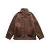 Marca de Moda Americana para Hombre North Boundary 2025 Invierno Nuevo Chaqueta de Algodón Forrada de Lana de Cordero Abrigo Grueso de Algodón Gamuzado S
