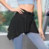 Saia Nova Esportiva Yoga Fitness Dança Anti-corrida Fora do Comum Saia com Alças Saia Casual