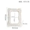 Moldura de Foto de Resina Estilo Antigo Acessórios de Cola Creme Materiais para Capa de Celular DIY de Resina Enfeites Acessórios Barrocos Ímãs de Geladeira