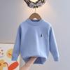 Ropa de punto para niños, Camisetas básicas para niños, Ropa de punto para niñas de otoño e invierno, Suéteres de bebé modernos para 2025, Camisetas básicas exteriores