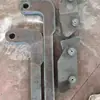 Acessórios para Gancho de Porta Traseira de Caminhão Basculante, Gancho em Forma de Sete, Gancho Articulado para Porta Elevatória, Gancho para Porta Traseira de Caminhão, Metabo