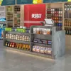 Supermercado Caja Tienda de Conveniencia Recepción Almacenamiento Multicapa Barra Tienda Papelería Mostrador Pequeño Esquina Escritorio de Recepción