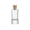 Botella de Perfume de Vidrio en Stock 80ml Botella Portátil de Recarga de Perfume Spray Continuo Botella Transparente de Muestra Botella Vacía