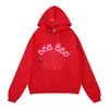 Comercio Exterior Sudadera con Capucha y Letras Impresas 555 de la Cantante de Hip-Hop Europea y Americana, Sudadera Unisex para Pareja, Tendencia Y2K