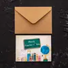 Tarjeta de Felicitación del Día del Maestro y Acción de Gracias, Tarjeta Pequeña Simple y de Alta Gama, Postal de Agradecimiento por Graduación Estilo Ins Hecha a Mano, Personalizable