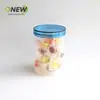 Latas de Plástico para Alimentos Serie 85 de 620 ml con Tapa de Aluminio PET, Latas Selladas, Latas Redondas para Envasado de Alimentos, Botellas Transparentes de Almacenamiento