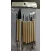 Envío Directo de Fábrica de Herramientas de Arcilla Transfronterizas, Moldes de Impresión para Cerámica Hechos a Mano DIY de Madera, Herramientas de Arcilla Blanda para Escultura y Modelado