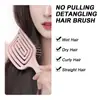 Suministro Exclusivo Transfronterizo de Peines de Costilla para Mujer, Peines de Estilismo para Cabello Graso, Peines de Peluquería, Peines de Alto Volumen, Peines Grandes Curvos con Forma de Espiral para Mosquitos, Peines de Masaje