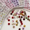 Rinestones de Arte para Uñas Cuadrados K9 de Moda, Decoraciones de Vidrio Irregulares con Parte Posterior Puntiaguda al por Mayor