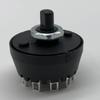 Suministro directo de fábrica interruptor rotatorio sellado ultracompacto negro 250V interruptor rotatorio para licuadora rompe-paredes