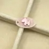 Nuvem Pequena Xadrez Colorido Resina Metal Combinação Etiqueta Redonda Oval Retangular Etiqueta de Roupa Fivela de Chapéu