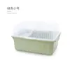 Bainabang Primer Bol Palillos Armario con Drenaje y Tapa Estante para Tazones Caja de Almacenamiento de Cocina Caja de Almacenamiento Estante Grande para Tazones del Hogar