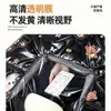 Capa à prova de chuva e vento para veículo elétrico, com forro de veludo espesso para o inverno, estilo capa para motocicleta, proteção completa quente e à prova d'água