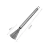 Escova de Panela de Aço Inoxidável, Escova de Arame de Aço Específica para Cozinha, Escova de Limpeza Nano com Cabo Longo, Removedor de Manchas de Óleo Pendurável, Ferramenta de Limpeza de Panelas