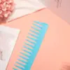 Peine de Dientes Anchos para Mujeres con Cabello Rizado, Uso en Casa, Adecuado para Cabello Largo, Cabello Húmedo, Alisado, Desenredante, Sin Nudos, Herramienta Portátil para Peinar el Cabello