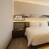 Atour 4.0 Mobiliário de Hotel Quarto Padrão Conjunto Completo Cama de Hotel Estilo Chinês Madeira Maciça Moderno Simples Base de Cama Estrado Cama Box Cama para Pousada