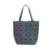 Moda Casual de Verano 2025 Bolso de Mujer con Diamantes Variedad Láser Geométrico Patchwork Bolso de Hombro de Moda para Mujer
