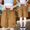 Pantalones Cortos para Mujer, Verano Delgados de Seda de Hielo Casuales Holgados de Cinco Puntos, Nuevos Pantalones Cortos Deportivos de Playa para Hombre, Pantalones Cortos de Verano para Hombre