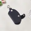 Estojo de Couro Genuíno e Couro PU para Chave de Carro, Personalizável com Logo, Capa de Couro Universal, Bolsa de Cintura, Adequado para Toyota e Volkswagen