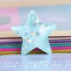 Pó glitter estrela de cinco pontas cola creme acessórios material DIY feito à mão cola gota capa de celular estrela desenho animado acessórios de resina