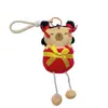 Muñeca Original Nacional de Dibujos Animados Nezha Llavero Colgante Muñeca Kappibala Capibara Dibujos Animados Adornos