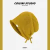 Chapéu de tricô estilo preguiçoso japonês cor pura folgado para mulheres com cordões para amarrar cobertura para a cabeça aba dobrada faz o rosto parecer menor gorro versátil moderno