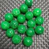 Jade seco verde Dragon Ball bola solta dragão miy acessórios acessórios volta padrão esculpido pulseira de contas redondas atacado