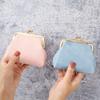 Nueva cartera para mujer, bolso de mano para niña, versátil, popular en Internet, edición mini, monedero, billetera pequeña de doble uso, bolso con clip simple.