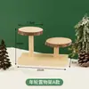 Estante para Flores para Repisa de Ventana de Madera Maciza, Soporte Decorativo Creativo para Suculentas, Estante de Almacenamiento Multinivel para Escritorio en Esquina de Balcón Interior