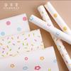 Papel kraft engrosado de 100 g, divertido para niños, material de embalaje de flores, papel artístico de tamaño pequeño, flores en stock, venta al por mayor