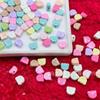 Macarrón Horneado Color Cabeza de Oso Cuentas DIY Niña Corazón Cuerda para Teléfono Móvil Pulsera Cuentas Aleación Cuentas Accesorios de Joyería