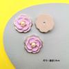 Accesorios de resina con forma de corazón de melocotón y sonrisa de celebridad de Internet, hechos a mano, para sombreros, horquillas, carcasas de teléfono móvil, parches para hebillas de zapatos