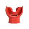 Boquilla de silicona universal para buceo con regulador de respiración, boquilla de silicona colorida para trapeador de lengua, equipo de respiración para esnórquel