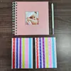 Álbum de Fotos DIY Graffiti Infantil en Stock Transfronterizo Tarjeta Negra Espiral Páginas Deslizantes Adhesivo Papel Especial 6 pulgadas Scrapbook