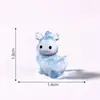 Nuevo producto transfronterizo: paisaje en miniatura, figuras luminosas de los doce animales del zodiaco para Año Nuevo, lindos adornos decorativos DIY, accesorios para colgar, piezas decorativas pequeñas