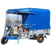 Toldo para Lluvia de Triciclo Eléctrico Cubierta de Vehículo Transparente Impermeable Completamente Cerrado Toldo Parasol Toldo para Motocicleta de Entrega Express Triciclo Leide Zhuzhu