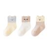 Calcetines de Malla Finos Clase A para Primavera y Verano, Calcetines de Algodón para Bebé, Calcetines Unisex sin Costuras para Niños con Orejitas Pequeñas, Calcetines para Bebés
