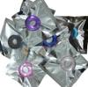 Eletrodomésticos de Silicone Masculinos Anel de Travamento de Cristal Colorido Anel Dente de Lobo Suprimentos Sexuais Adultos Anel Olho de Ovelha Anel de Fumaça Tricolor