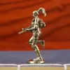 Modelo de figurilla de soldado especial de latón, modelo de soldado rey de ventas cruzadas de fuerzas especiales temáticas de la Fuerza Delta, adorno decorativo