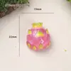 Accesorios de resina DIY de dibujos animados 12 tipos de frutas con purpurina para pasadores de pelo, fundas de teléfono, dijes para zapatos, llaveros, colgantes y accesorios