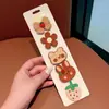 Pinzas para el Cabello de Alta Gama Estilo Bosque Que No Pellizcan la Cabeza, Pinzas para el Cabello Dulces de Dibujos Animados, Pinzas para el Cabello de Moño para Niñas Pequeñas, Accesorios para el Cabello Sin Costuras