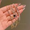 JOJO Xiya Home Nuevo Pulsera de Flor con Cordón Pulsera de Cuerda de Mano Elegante de Lujo Ligero Estilo Popular de Internet