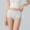 Bragas de cintura media para mujer, Control de abdomen, Levanta glúteos, Algodón-Spandex, Sin costuras, Transpirables, Antibacterianas, De una sola pieza, No aprietan, Ropa interior para mujer