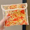 Elásticos de Cabelo Pequenos Infantis para Meninas, Faixas de Cabelo que Não Danificam o Cabelo, Cordas de Cabelo de Alta Elasticidade para Bebês
