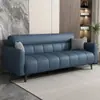 Sofá minimalista para apartamentos pequenos, sofá dobrável simples para moradias alugadas, sofá-cama dobrável de tecido de luxo leve para escritório de dois lugares