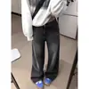 Jeans largos personalizados con letras para hombre, estilo Hong Kong, modernos, verano 2026, hip-hop, moda ins de alta calle, geniales
